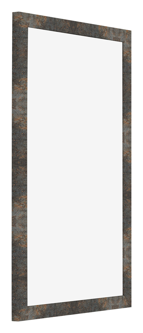 Fotolijst 30x50cm Geoxideerd Metaal MDF Bologna Voorzijde Schuin | Yourdecoration.nl