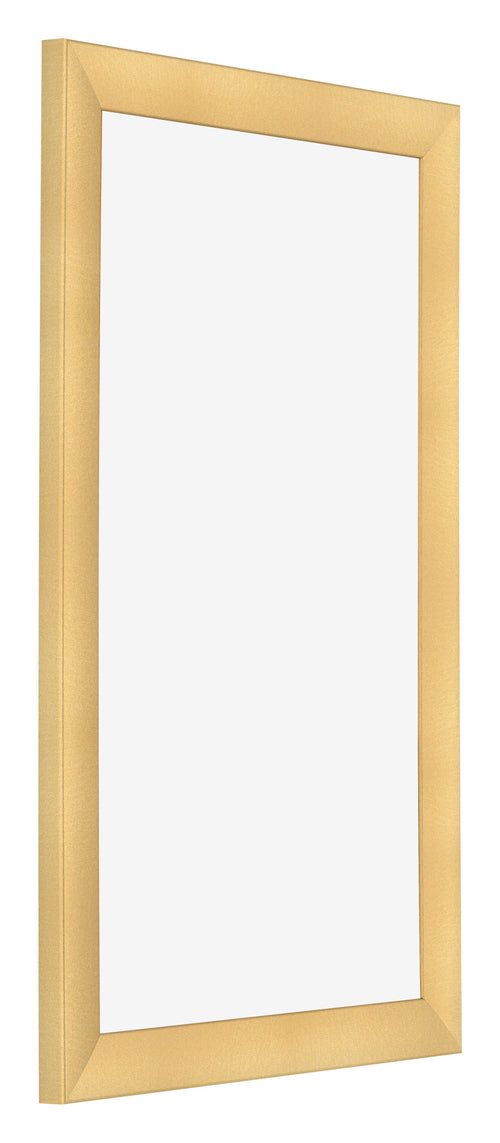 Fotolijst 30x50cm Goud Mat MDF Pisa Voorzijde Schuin | Yourdecoration.nl