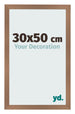 Fotolijst 30x50cm Koper Decor MDF Bologna Voorzijde Maat | Yourdecoration.nl
