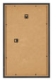 Fotolijst 30x50cm Zwart Mat MDF Bologna Achterzijde | Yourdecoration.nl