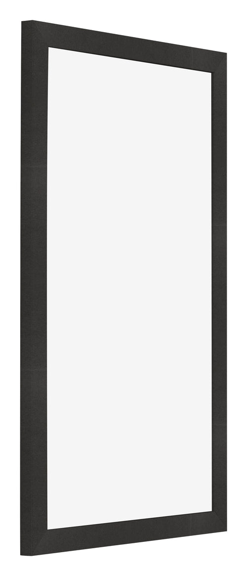 Fotolijst 30x50cm Zwart Mat MDF Bologna Voorzijde Schuin | Yourdecoration.nl