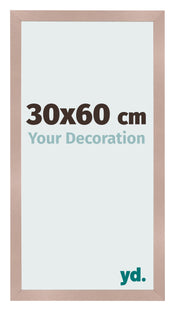 Fotolijst 30x60 cm Oudroze MDF Bologna Voorzijde Maat | Yourdecoration.nl