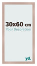 Fotolijst 30x60 cm Oudroze MDF Bologna Voorzijde Maat | Yourdecoration.nl
