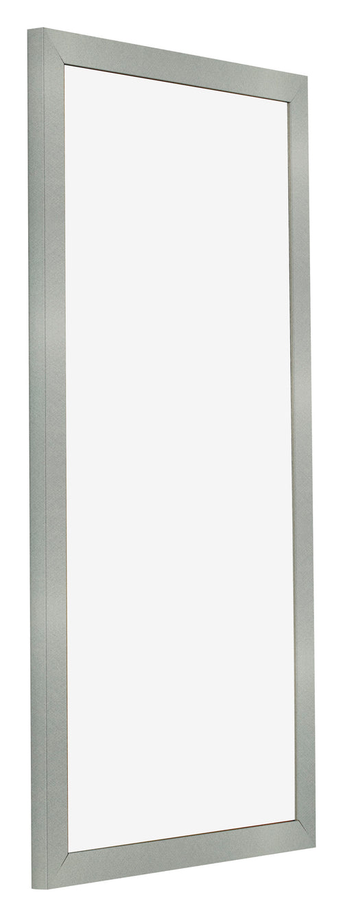 Fotolijst 30x60cm Aluminium Geborsteld MDF Bologna Voorzijde Schuin | Yourdecoration.nl