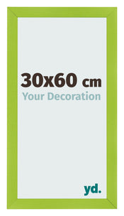 Fotolijst 30x60cm Groen MDF Pisa Voorzijde Maat | Yourdecoration.nl