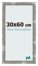 Fotolijst 30x60cm Metaal Vintage MDF Pisa Voorzijde Maat | Yourdecoration.nl