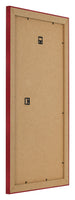 Fotolijst 30x60cm Wijnrood Geveegd MDF Pisa Achterzijde Schuin | Yourdecoration.nl