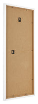 Fotolijst 30x60cm Wit Mat MDF Bologna Achterzijde Schuin | Yourdecoration.nl