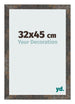 Fotolijst 32x45 cm Geoxideerd Metaal MDF Bologna Voorzijde Maat | Yourdecoration.nl
