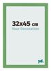 Fotolijst 32x45 cm Groen MDF Bologna Voorzijde Maat | Yourdecoration.nl