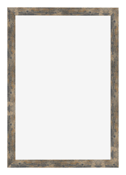 Fotolijst 32x45cm Blauw Goud Gemeleerd MDF Bologna Voorzijde | Yourdecoration.nl