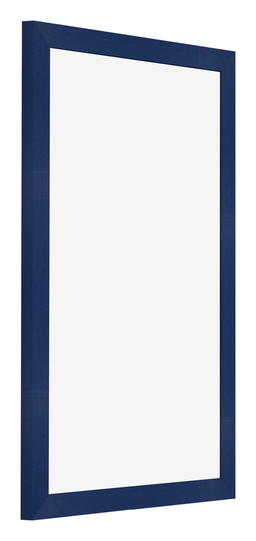 Fotolijst 32x45cm Donkerblauw Geveegd MDF Bologna Voorzijde Schuin | Yourdecoration.nl