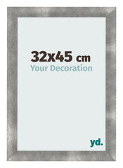 Fotolijst 32x45cm Metaal Vintage MDF Pisa Voorzijde Maat | Yourdecoration.nl