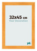 Fotolijst 32x45cm Oranje MDF Pisa Voorzijde Maat | Yourdecoration.nl