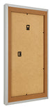 Fotolijst 32x45cm Zilver Mat MDF Lazio Achterzijde Schuin | Yourdecoration.nl