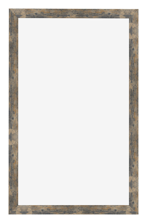 Fotolijst 33x48cm Blauw Goud Gemeleerd MDF Bologna Voorzijde | Yourdecoration.nl