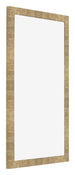 Fotolijst 33x48cm Goud Antiek MDF Bologna Voorzijde Schuin | Yourdecoration.nl