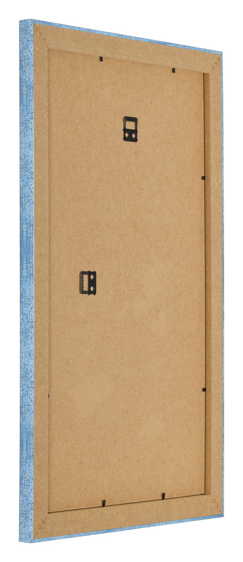 Fotolijst 33x48cm Helder Blauw Geveegd MDF Pisa Achterzijde Schuin | Yourdecoration.nl