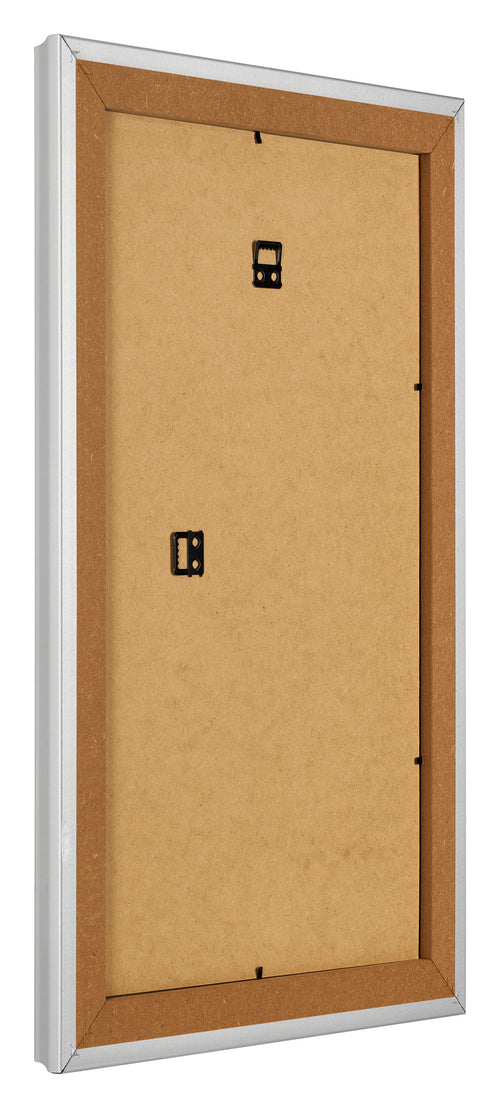 Fotolijst 33x48cm Wit Geveegd MDF Lazio Achterzijde Schuin | Yourdecoration.nl