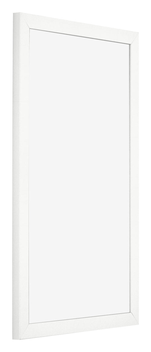 Fotolijst 33x48cm Wit Hoogglans MDF Bologna Voorzijde Schuin | Yourdecoration.nl