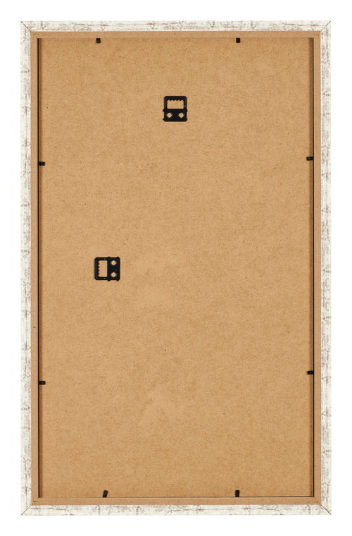 Fotolijst 33x48cm Wit Vintage MDF Bologna Achterzijde | Yourdecoration.nl