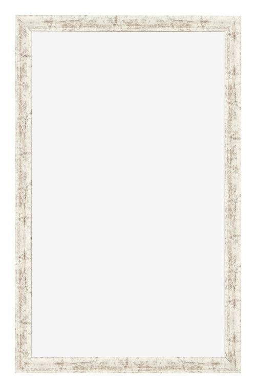 Fotolijst 33x48cm Wit Vintage MDF Bologna Voorzijde | Yourdecoration.nl