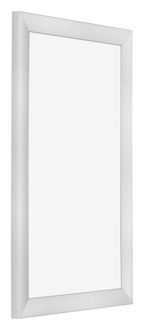 Fotolijst 33x48cm Zilver Mat MDF Pisa Voorzijde Schuin | Yourdecoration.nl