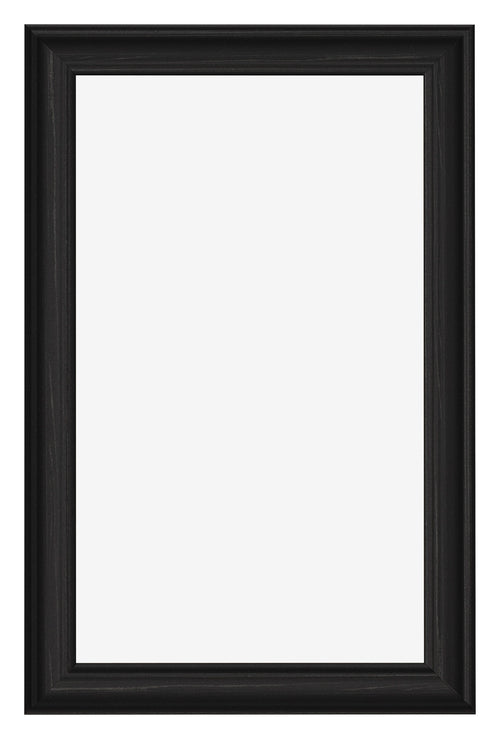 Fotolijst 33x48cm Zwart Houtnerf MDF Lazio Voorzijde | Yourdecoration.nl