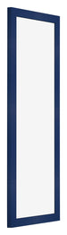 Fotolijst 33x98cm Donkerblauw Geveegd MDF Bologna Voorzijde Schuin | Yourdecoration.nl