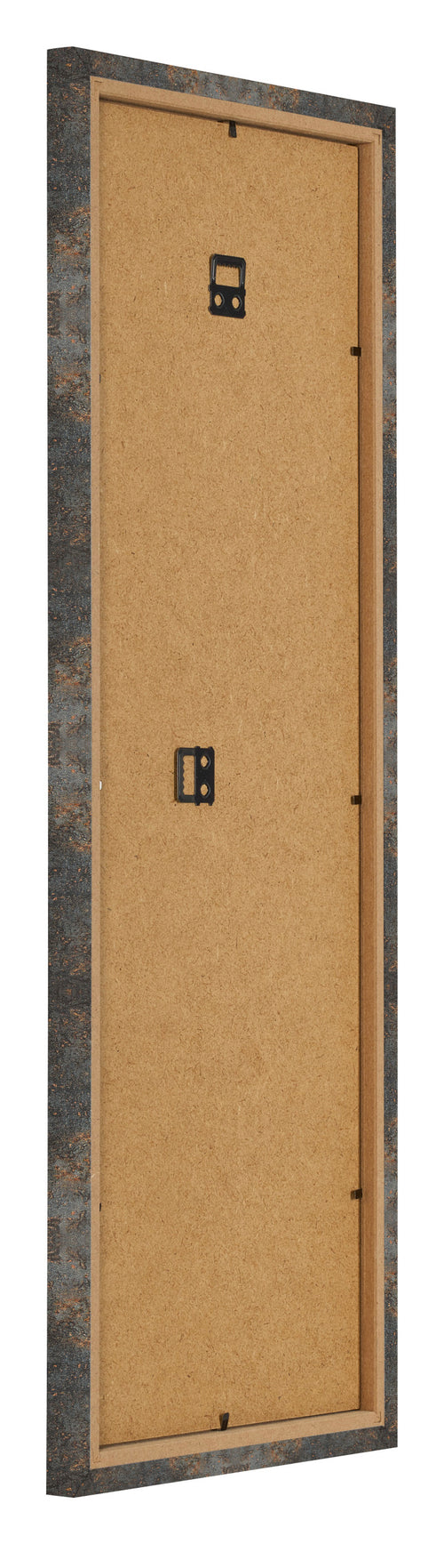 Fotolijst 33x98cm Geoxideerd Metaal MDF Bologna Achterzijde Schuin | Yourdecoration.nl