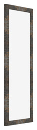 Fotolijst 33x98cm Geoxideerd Metaal MDF Bologna Voorzijde Schuin | Yourdecoration.nl