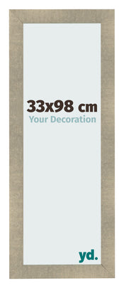 Fotolijst 33x98cm Goud Antiek MDF Pisa Voorzijde Maat | Yourdecoration.nl