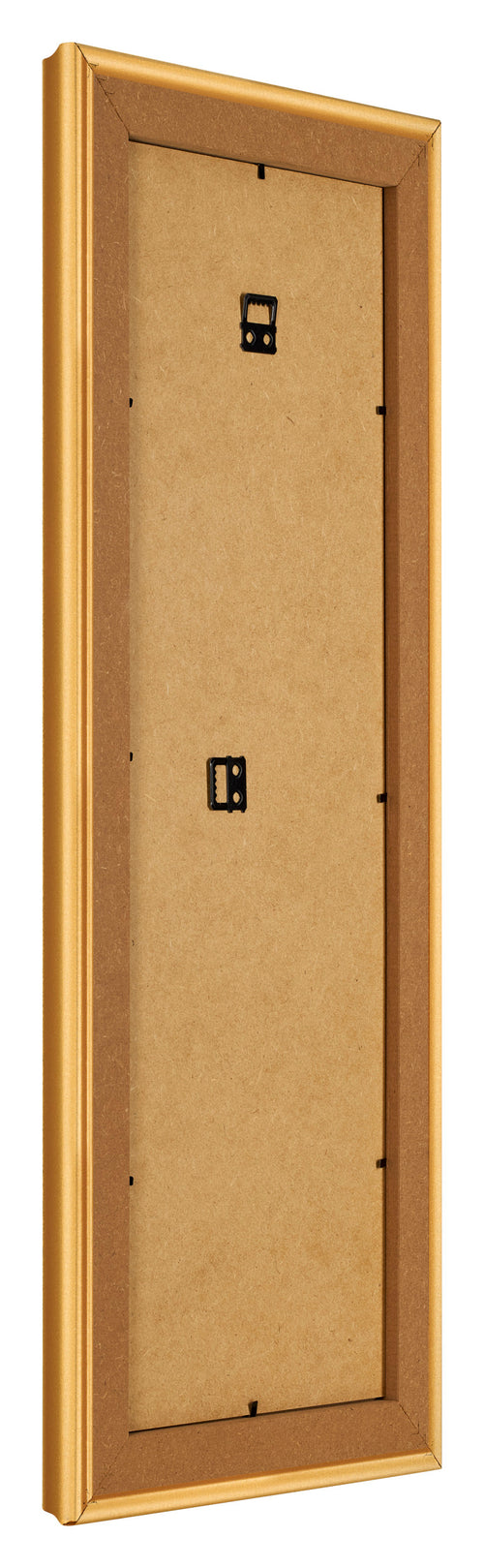 Fotolijst 33x98cm Goud Mat MDF Lazio Achterzijde Schuin | Yourdecoration.nl