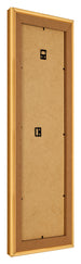 Fotolijst 33x98cm Goud Mat MDF Lazio Achterzijde Schuin | Yourdecoration.nl