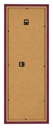 Fotolijst 33x98cm Wijnrood Geveegd MDF Bologna Achterzijde | Yourdecoration.nl