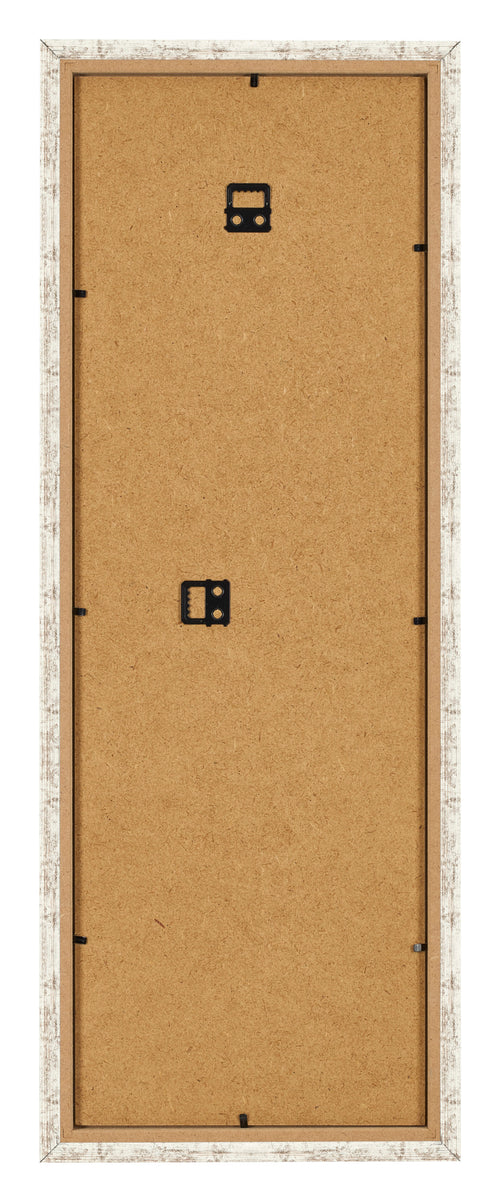 Fotolijst 33x98cm Wit Vintage MDF Bologna Achterzijde | Yourdecoration.nl