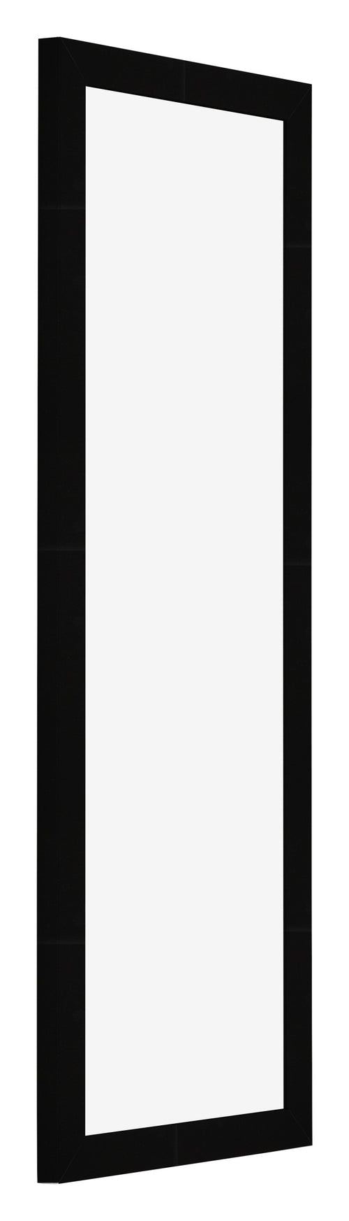 Fotolijst 33x98cm Zwart Hoogglans MDF Bologna Voorzijde Schuin | Yourdecoration.nl