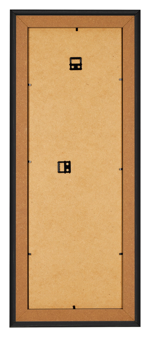 Fotolijst 33x98cm Zwart Houtnerf MDF Lazio Achterzijde | Yourdecoration.nl