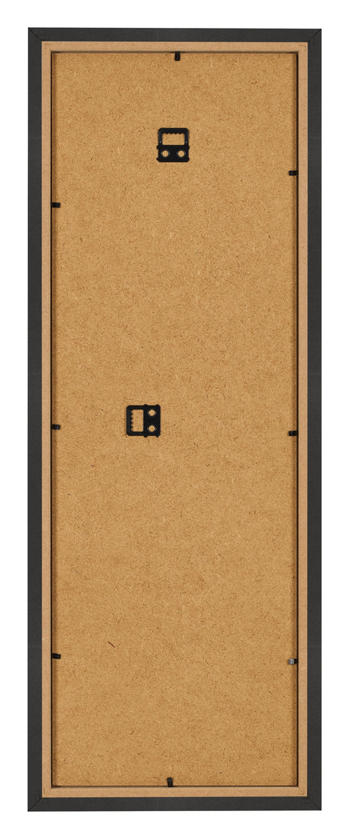 Fotolijst 33x98cm Zwart Mat MDF Bologna Achterzijde | Yourdecoration.nl