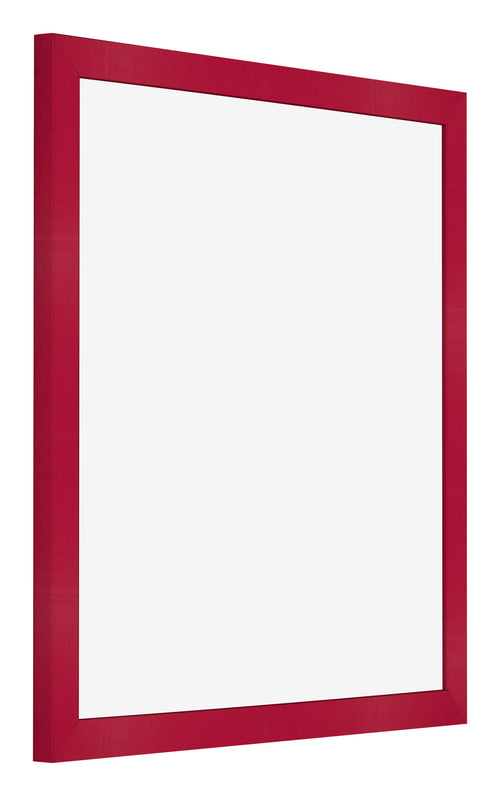 Fotolijst 35x35cm Rood MDF Bologna Voorzijde Schuin | Yourdecoration.nl