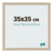 Fotolijst 35x35cm Sonoma Eiken MDF Bologna Voorzijde Maat | Yourdecoration.nl