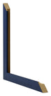 Fotolijst 35x45cm Donkerblauw Geveegd MDF Bologna Detail Doorsnede | Yourdecoration.nl