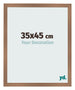 Fotolijst 35x45cm Koper Decor MDF Bologna Voorzijde Maat | Yourdecoration.nl