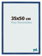 Fotolijst 35x50 cm Donkerblauw MDF Bologna Voorzijde Maat | Yourdecoration.nl