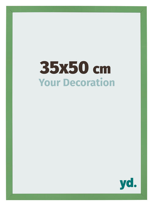 Fotolijst 35x50 cm Groen MDF Bologna Voorzijde Maat | Yourdecoration.nl