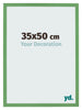 Fotolijst 35x50 cm Groen MDF Bologna Voorzijde Maat | Yourdecoration.nl