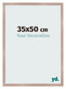 Fotolijst 35x50 cm Oudroze MDF Bologna Voorzijde Maat | Yourdecoration.nl