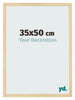 Fotolijst 35x50cm Beuken Decor MDF Bologna Voorzijde Maat | Yourdecoration.nl