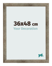 Fotolijst 36x48 cm Metaal Vintage MDF Bologna Voorzijde Maat | Yourdecoration.nl