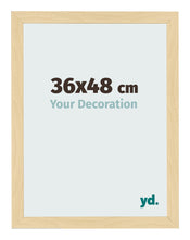 Fotolijst 36x48cm Beuken Decor MDF Bologna Voorzijde Maat | Yourdecoration.nl